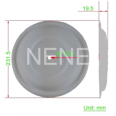 Graco Diaphragms Husky 1590 1,5 Zoll Weiß/Blau/Schwarz 15B312 189426 5K312