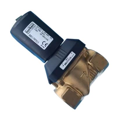 BURKERT 00308505 G3/4 2/2 Normal geschlossen 20 Durchflussloch FKM Versiegelte Messingventilkörper AC220V 8W 1-40bar 5404 Typ