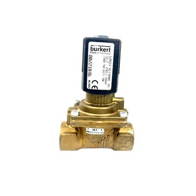 Elektronenmagnetventil BURKERT 00309022 FKM Dichtung G1/2 2/2 Normaler Betrieb 12 Durchflussloch DC24V 8W 1-32bar