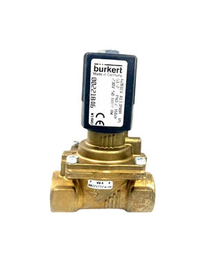 00301170 BURKERT 5404 G1/2 2/2 Normal geöffnet 12 Durchflussloch FKM (Fluorkautschuk) Versiegelter Messingventilkörper AC24V 8W 1-32bar