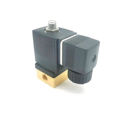 2/2 Normal geöffnet 00295651 Burkert Solenoidventil 20 Durchflusslöcher FKM (Fluorkautschuk) Versiegelter Messingventilkörper AC220V 8W 1-25bar