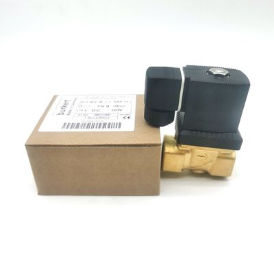 Burkert-Solenoidventil Messingkörper 00308120 G1 2/2 Normal geöffnet 25 Durchflussloch FKM (Fluorkautschuk) Dichtung 8W 1-25bar