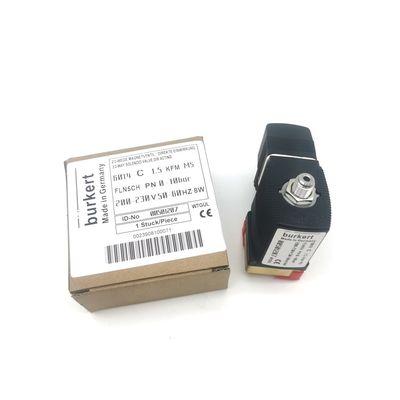 00134245 Messing-Burkert-Solenoidventil 6013 Typ 2/2 FKM-Dichtung 24VDC 8W 0~25bar