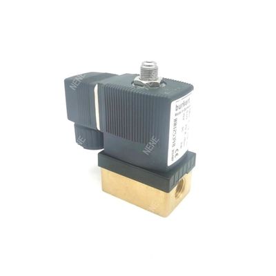 FKM-Dichtungsventil G1/4 Zoll G1/4 Zoll 00125304 6013 Typ Direktwirkung 2/2 Normal geschlossen 3.0 Durchflussloch FKM-Dichtungsventil 220VAC 8W 0~10bar Messingventilkörper
