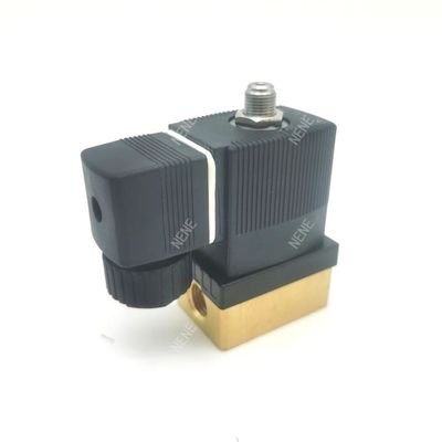 FKM-Dichtungsventil G1/4 Zoll G1/4 Zoll 00125304 6013 Typ Direktwirkung 2/2 Normal geschlossen 3.0 Durchflussloch FKM-Dichtungsventil 220VAC 8W 0~10bar Messingventilkörper