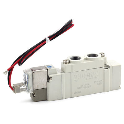 Soft Seal SMC-Solenoidventil mit 5-Port-Konfiguration SY3320-5LZD-C8