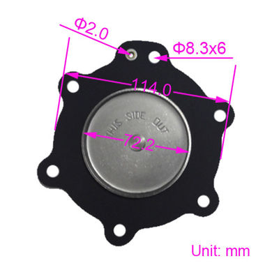 C113825 ASCO Pulsventil Diaphragma 1,5 Zoll SCG353A045 Reparaturkits Industrieanwendungen