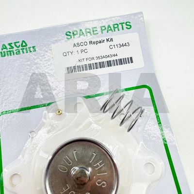 ASCO G353A041 G353A042 Pulsventil-Diaphragma-Reparatur-Kit C113443 NBR TPE (weiß)