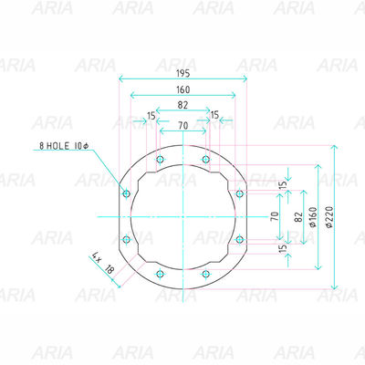 ASCO 3'' SCEX353.060 Pulsklappe Zwischenschirm Reparatur-Kit C113928