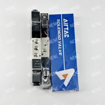 5 Weg 3 Position 4V130E-06 Luftflüssigkeit AIRTAC Solenoidventil mit Aluminiumlegierungskörper