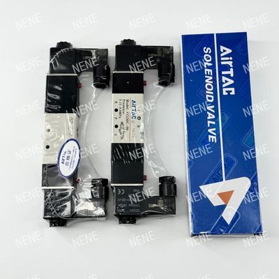 5 Weg 3 Position 4V130E-06 Luftflüssigkeit AIRTAC Solenoidventil mit Aluminiumlegierungskörper