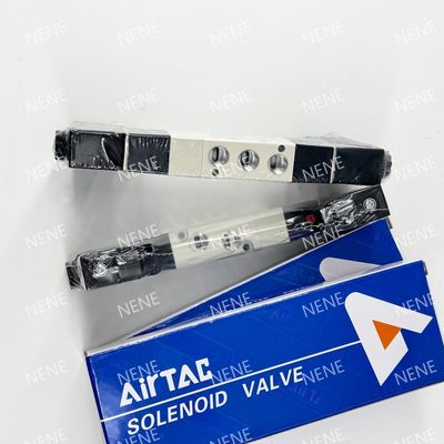 4V230C-08 Elektromagnetisches Ventil AIRTAC für Präzisionsflüssigkeiten Regel 5 Port 3 Position
