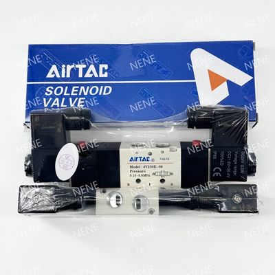 Solenoidventil 4V330C-08 AIRTAC für Luft 0,15 bis 0,8 MPa 21 bis 114 Psi Flüssigluft