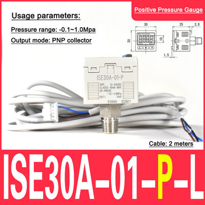 ISE30A-01-P ISE30A-01-P-L SMC Digitaldruckmessgerät für positiven Druck Typ P