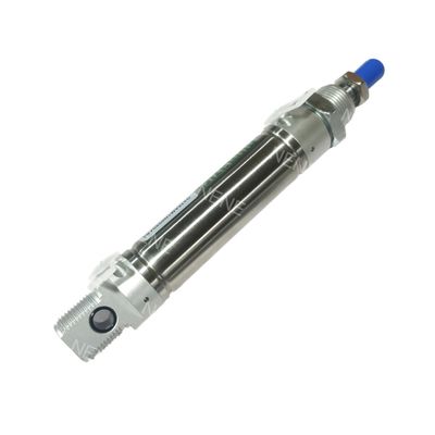 ASCO G435AGSN0020A00 Pneumatikzylinder mit Kolben ISO 6432 20mm Hub M5 8mm Bohrung