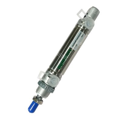 ASCO G435AGSN0020A00 Pneumatikzylinder mit Kolben ISO 6432 20mm Hub M5 8mm Bohrung