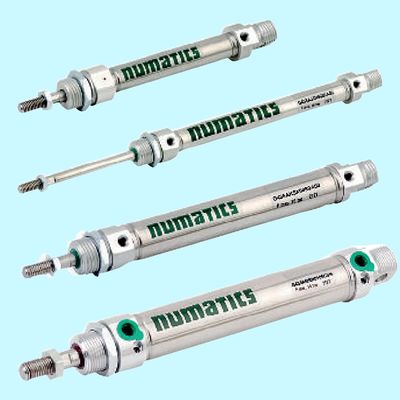 G435AG1N25CSH Geschwindigkeitskolben Pneumatikzylinder ASCO 25mm Hub Einfachwirkend