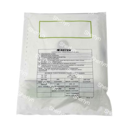 GOYEN K5004 M1638A Nitrilmembran für Goyen 2'' CA50T 2.5'' CA62T