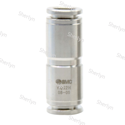 KQG2H12-00 SMC KQG2-Serie Gerader Rohr-zu-Rohr-Adapter Schieben Sie 12 mm hinein, um 12 mm hinein zu schieben Rohr-zu-Rohr-Verbindungsstil 4E2-9ET/KQ2A60
