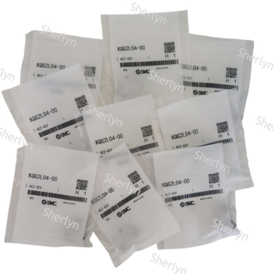 SMC KQG2L04-01S 90 Grad Ellenbogen mit Dichtungsmittel 316 Edelstahl 4 mm X R1/8