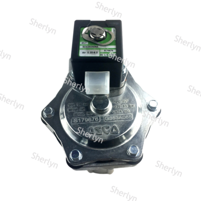 ASCO Elektromagnetisches Impulsventil SCG353A065 Spinning Interface Impulsventil NBR-Dichtung Serie 353 Staubabscheider Doppelimpulsventile
