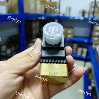 Burkert 00125334 Zwei-Position-Drei-Wege-Solenoidventil 6014 Serie C normal geschlossen G1/8 Messingventilkörper