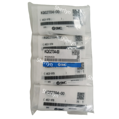SMC Edelstahlverbindung KQG2T04-01S 4MM Rohrgröße 4E2-2FD/KQ2AA34