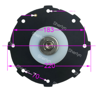 BFEC DMF-Z-76S DMF-Y-76S 3'' Inch Rechtswinkel-Impuls-Jetventil Gummi-Diaphragma