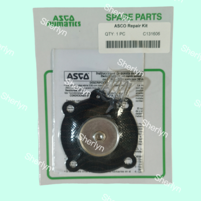ASCO C131606 Membran-Reparatursatz passend für SCE238D004 SCE238D009 Wasserventil Membran NBR/VITON