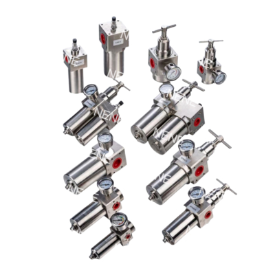 SFRL800 G1 1/2 G2 Druckluft Pneumatikregler Öler Edelstahl Filtration+Ölnebel