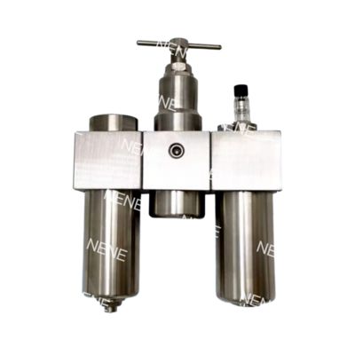 SFSRSL200 Dreifach-Set Edelstahl SUS316 Pneumatischer Filterregler Öler G1/4 Druckregulierung
