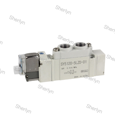 SY3120-5LZD-C4 DC24V SMC Solenoidventil der Baureihe SY3000