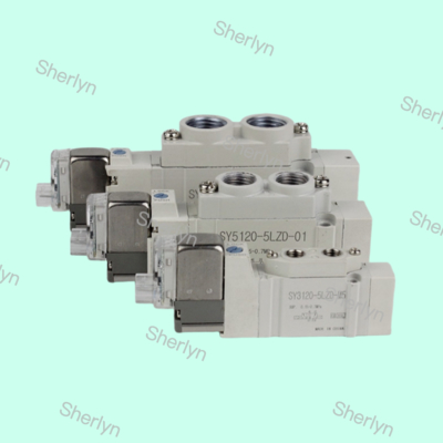 SY3120-5LZD-C4 DC24V SMC Solenoidventil der Baureihe SY3000