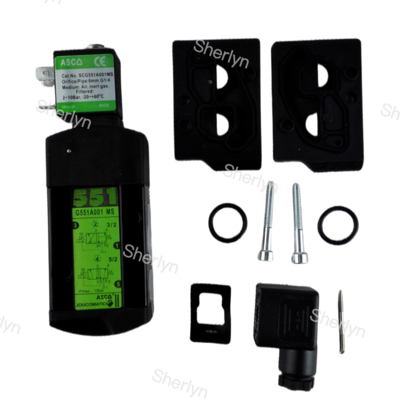 ASCO Magnetventil der Serie 551 SCG551A001MS Einzelspule