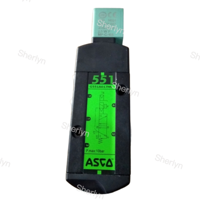 ASCO Zwei-Positionen-Fünf-Wege-Magnetventil SCG551A018MS Doppelspule