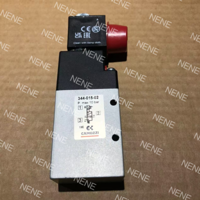 344-015-02-G77 Elektronenmagnetventil 334-015-02-G77/7J/7K/73/72 CAMOZZI Solenoidventil 3/2 Weg 1/4"