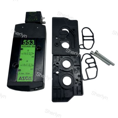 Doppelspule SCG553A002MS ASCO 3/2Way Solenoidventil 553 Reihe