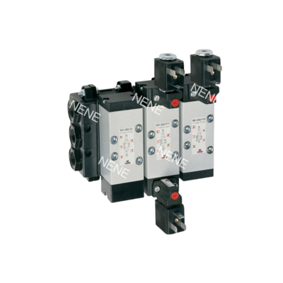 Camozzi Automation Solenoidventil 952-000-P15-23-G72 ISO5599-1 Größe 2 5/2 Weg Doppel-Solenoid 12V Gleichspannung 5W
