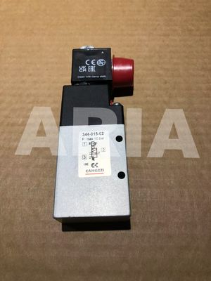 Camozzi 344-015-02-G77 Solenoid Valve with G1/8 G1/4 Ports 0 ÷ 60°C Temperature Range
