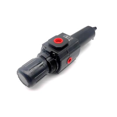 B74G-4AK-QP2-RMG Druckluft Pneumatischer Filter Regulator Schmierstoff Norgren Excelon Filter/Regulator 1/2 PTF 0,3-10 Bar 40μm manueller Abfluss mit Messgerät