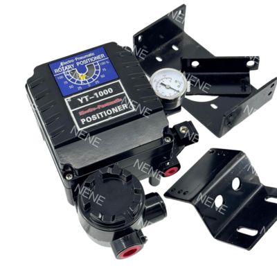 YT-1000R+SPTM YTC Elektro-Pneumatischer Stellungsregler, Drehbauweise