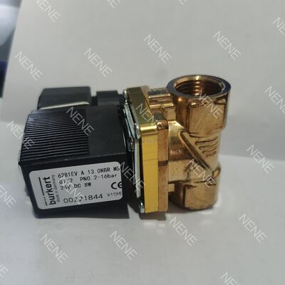 Burkert Solenoid Control Valve Brass Body 00221865 6281 G2 2/2 Normally Closed 40.0 Flow Hole NBR Seal DC24V 8W 0.2-16bar -10~+80 ℃