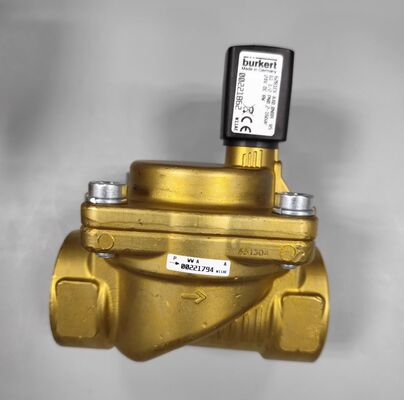 00221862 6281EV Magnetventil DN40 BURKERT G1 1/2 2/2 ist normalerweise geschlossen