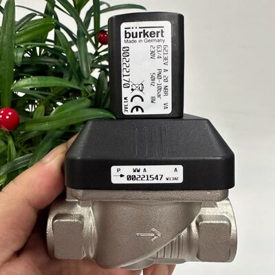 BURKERT Magnetventil 00222171 00222172 00222173 6213EV ENBR2.0 Durchgangsbohrung