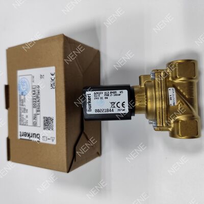 FKM Dichtungsventil BURKERT Typ 6281 00221869 G3/8 Port 2/2 Normal geschlossen Messingkörper 13.0 Öffnung AC24V 8W 0.2-16bar 0 bis +120°C