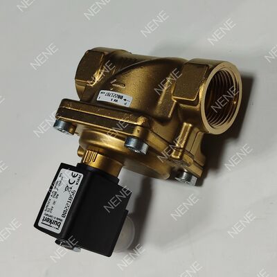 Hochtemperatur-FKM-Siegel-Solenoidventil BURKERT Typ 6281 00221875 G3/4 2/2 Normal geschlossen Messingkörper 13,0 Öffnung AC24V 8W 0,2-16bar 0 bis +120°C