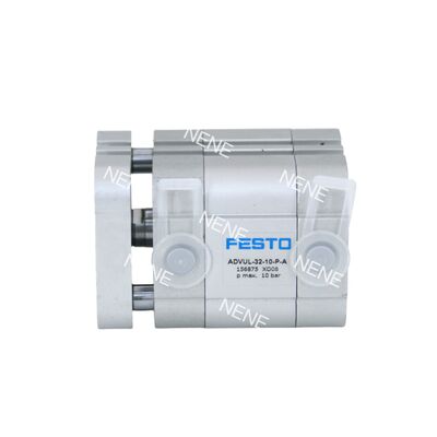 Festo 156847 ADVUL-12-20-P-A 20 mm Schlagluftzylinder 12 mm Bohrkompakte Konstruktion mit eingebauter Polsterung