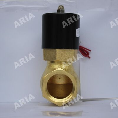 US-45 Zwei gewöhnlich geschlossene Kupferdampf-Hochtemperatur-elektronische Ventile