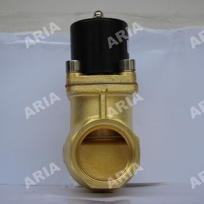 US-45 Zwei gewöhnlich geschlossene Kupferdampf-Hochtemperatur-elektronische Ventile