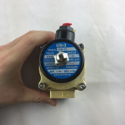 Viton-Stopfen-Wasserhahn DN50 UW-40 Magnetventil Wasserhahn Zweiwege-Magnetventil